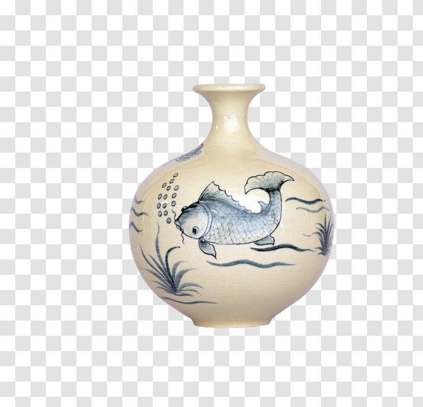 Tinh Hoa Ceramic Vase Chu Dau-My Xa Pottery Transparent PNG