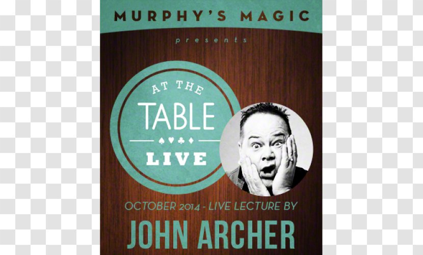 John Archer Penn & Teller: Fool Us Magic Lecture - Book - Teller Transparent PNG