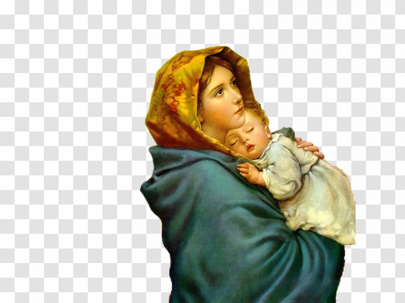 Immaculate Conception Mother Child Theotokos Catholic - Of The Church Transparent PNG