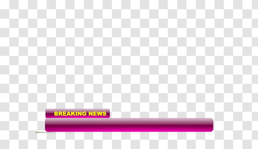 Brand Line Angle - Purple - Tv News Transparent PNG