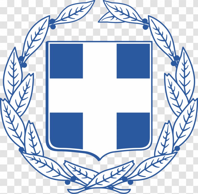 Coat Of Arms Greece National Royal The United Kingdom - Denmark - Usa Gerb Transparent PNG