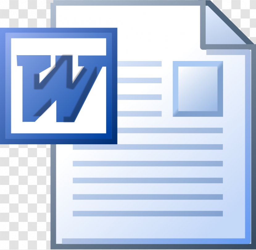 Microsoft Word Document File Format - Symbol - OneNote Transparent PNG