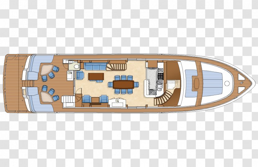 Yacht Luxury 5 Star - Aesthetics - Top View Transparent PNG