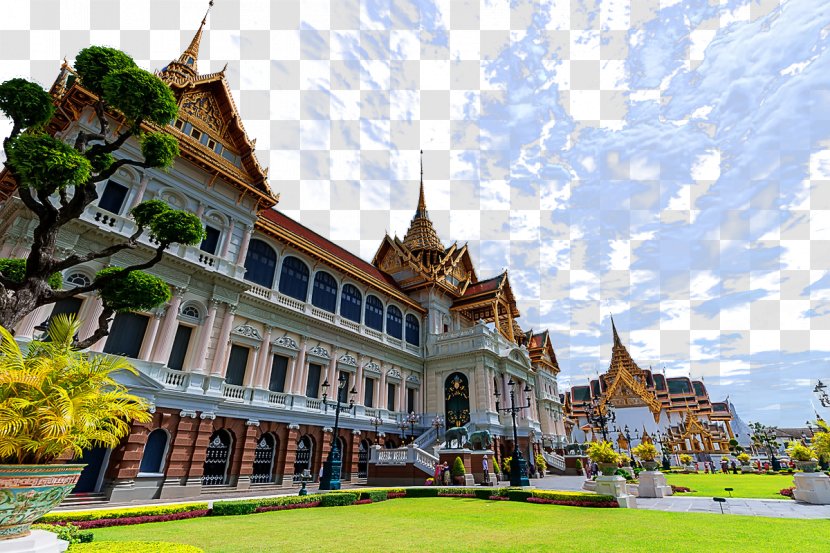 Grand Palace Phra Nakhon Si Ayutthaya Chiang Mai Pattaya Chao Phraya River - Travel - Beautiful In Bangkok Transparent PNG