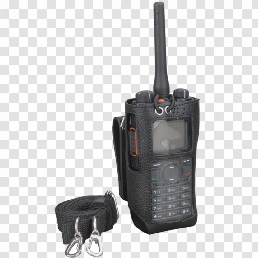 Two-way Radio Digital Mobile Hytera Terrestrial Trunked Case - Etsi - Walkie Talkie Transparent PNG
