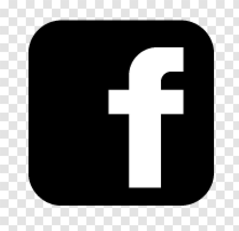 Logo Facebook Black And White - Like Button Transparent PNG