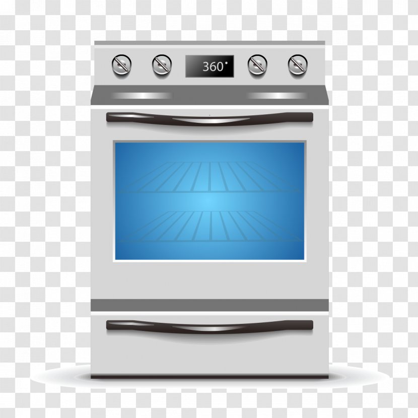 Home Appliance Washing Machine Major Refrigerator Dishwasher - White Oven Image Transparent PNG