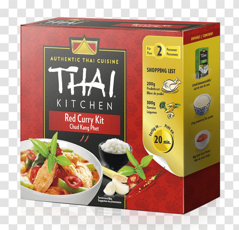 Vegetarian Cuisine Red Curry Thai Recipe - Kitchen Transparent PNG