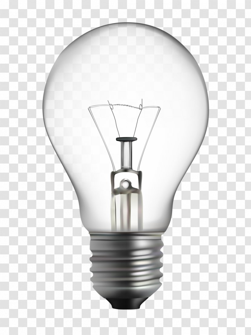 Incandescent Light Bulb Lamp Transparent PNG