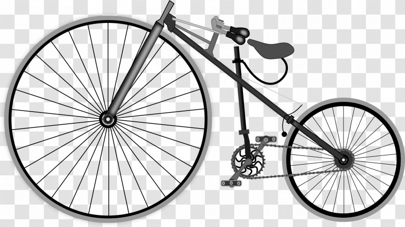 Safety Bicycle Cycling Penny-farthing Mountain Bike - Part Transparent PNG