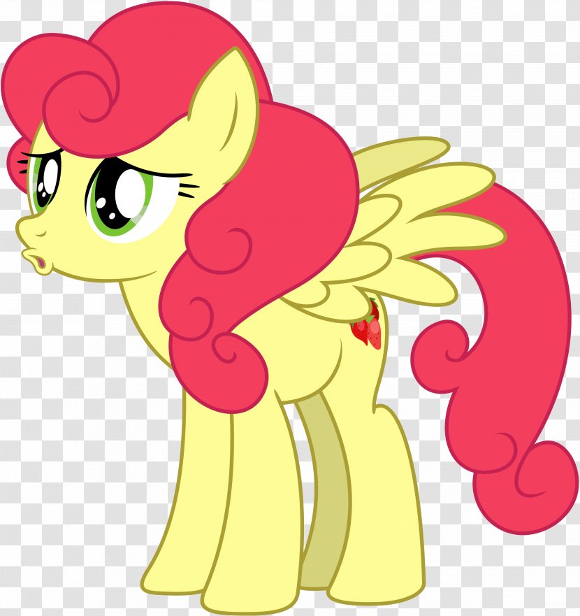 Applejack Strawberry Ice Cream Pony Art - Frame - Pear Transparent PNG