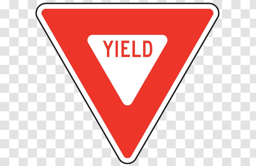 Yield Sign Manual On Uniform Traffic Control Devices Stop - Highway Transparent PNG
