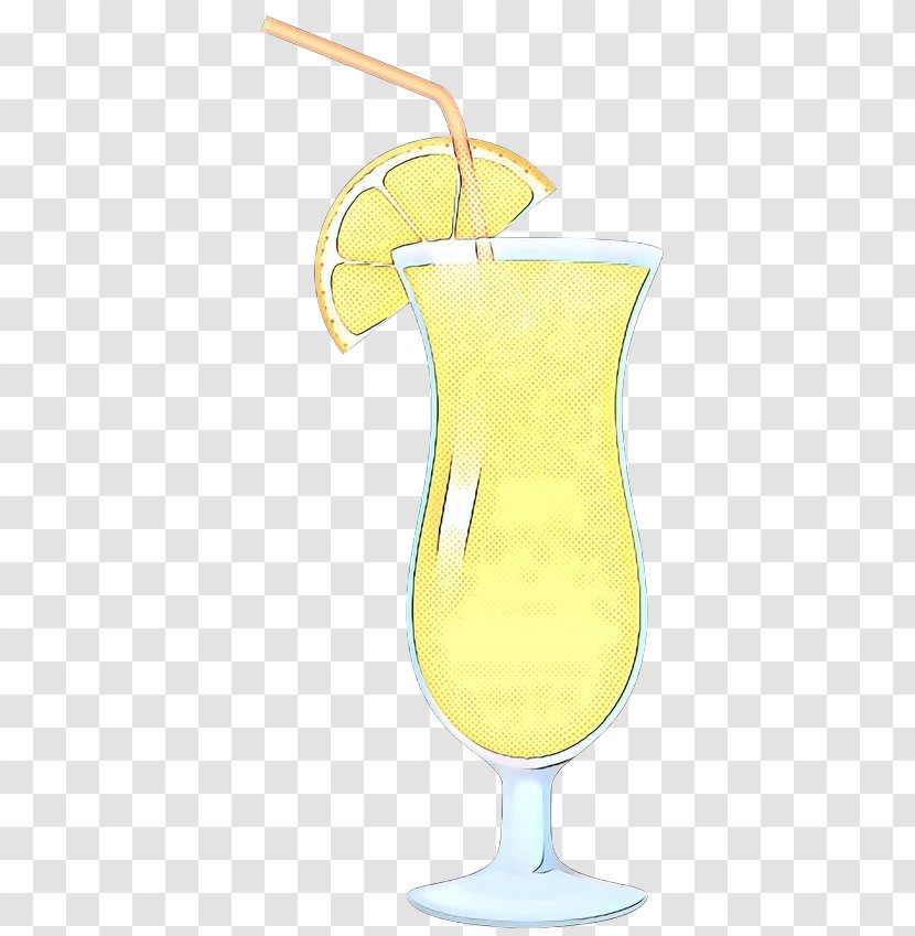 Cocktail Garnish Harvey Wallbanger Batida Non-alcoholic Drink - Yellow Transparent PNG