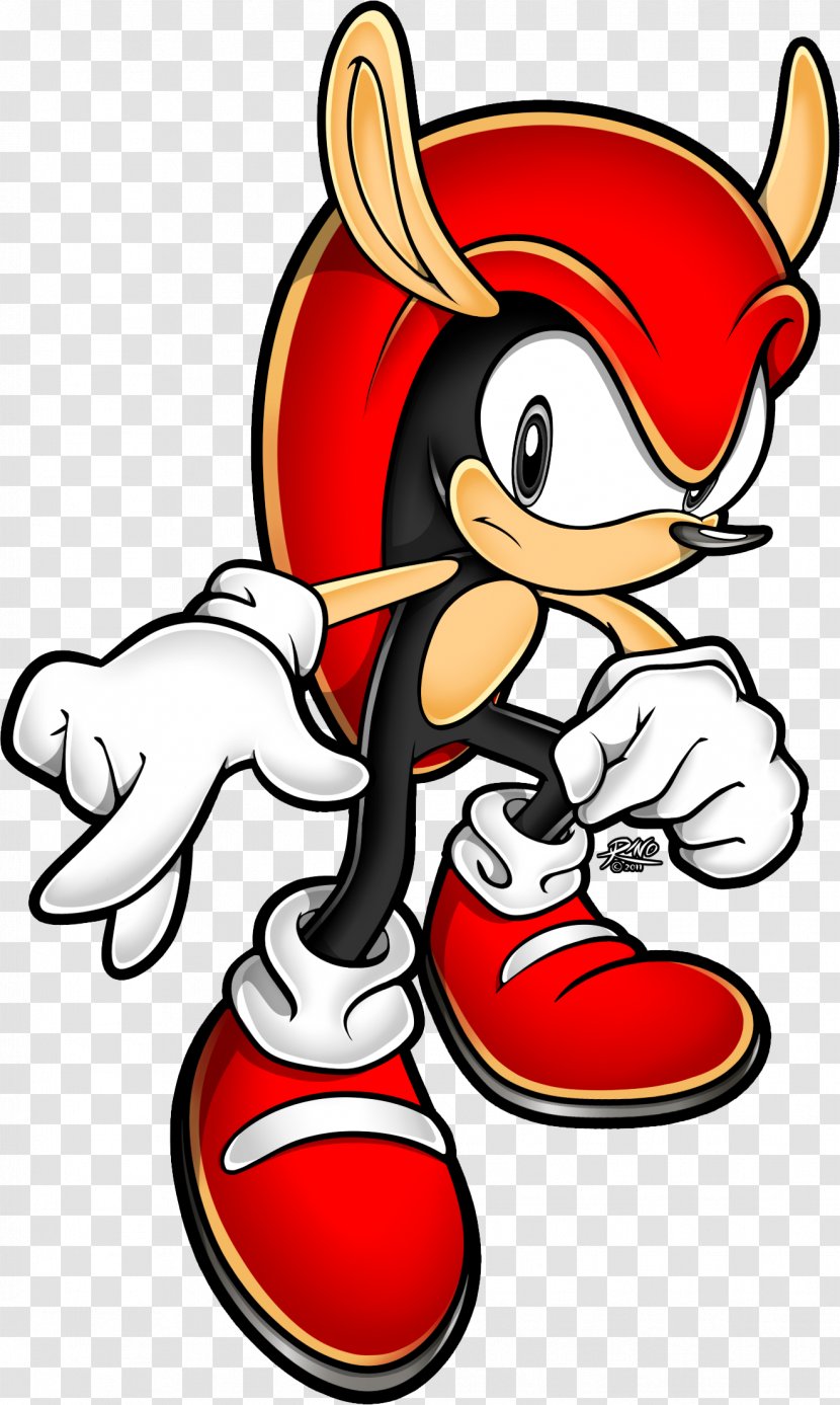 Sonic The Hedgehog Mighty Armadillo Espio Chameleon Shadow - Boom Transparent PNG