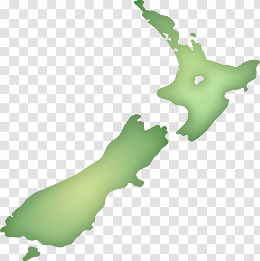 New Zealand Map - Art Transparent PNG