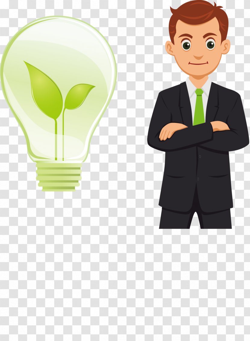 Businessperson Download Icon - Recruiter - Vector Businessman And Ideas Transparent PNG
