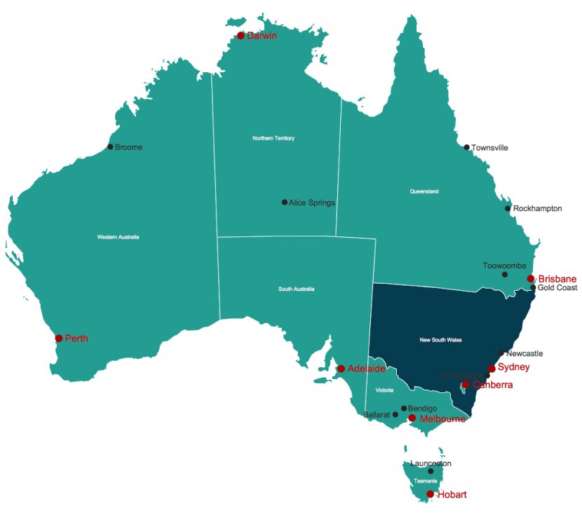 Australia Map Clip Art - Stock Photography Transparent PNG
