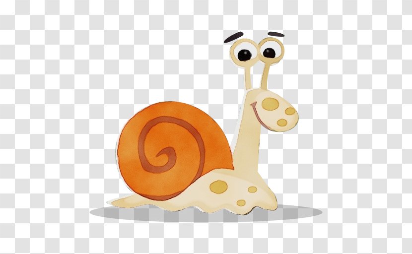 Snail Snails And Slugs Cartoon Sea Clip Art - Watercolor - Giraffe Transparent PNG