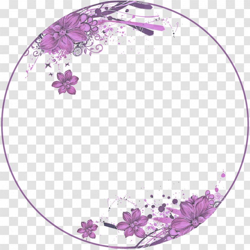 Lavender - Morning Glory Dishware Transparent PNG