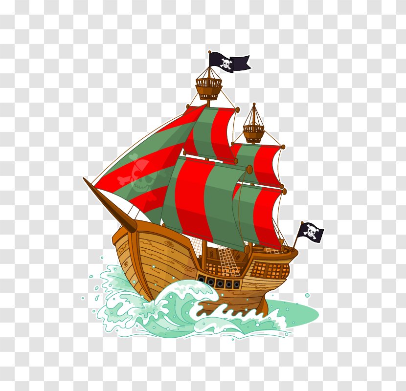 Paper Piracy Boat Sticker Ship - Advertising - Pirate Transparent PNG