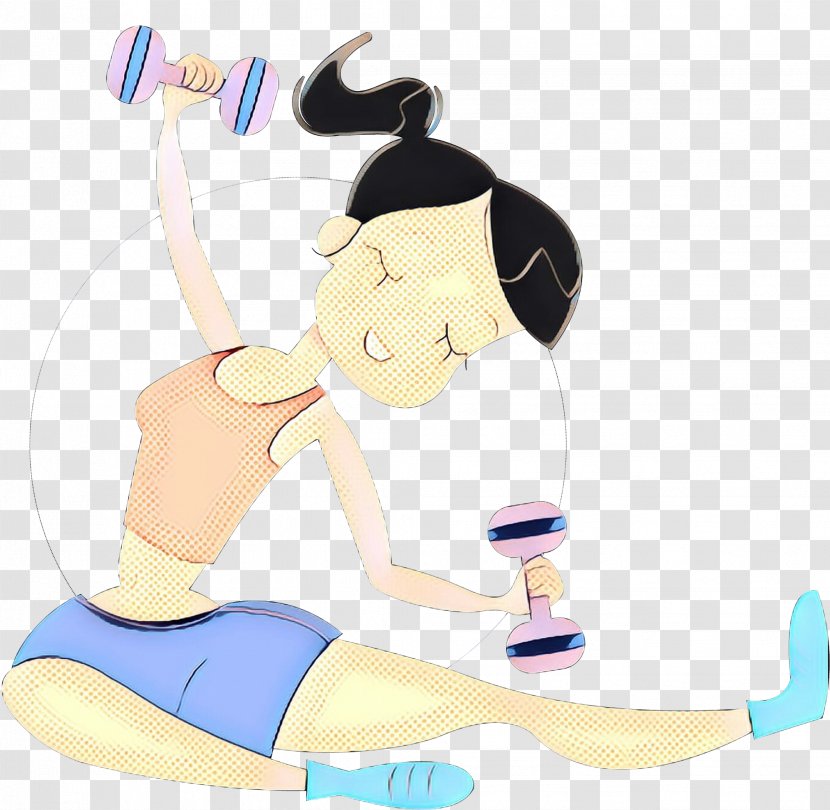 Bodybuilding Dumbbell Cartoon Fitness Centre Exercise Transparent PNG