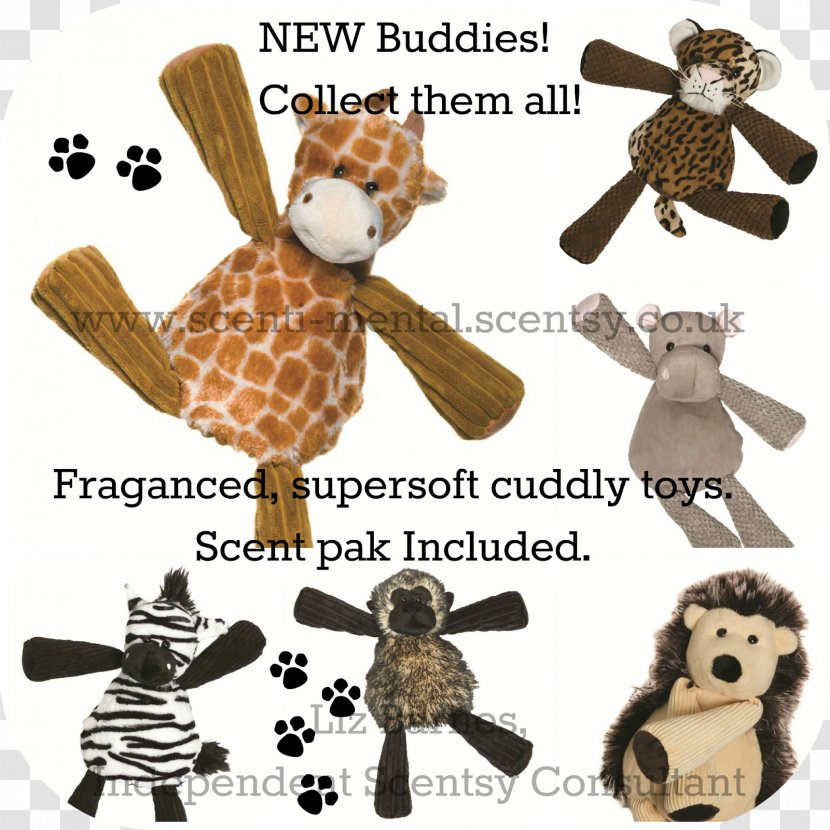 Giraffe Stuffed Animals & Cuddly Toys Plush Fur - Toy Transparent PNG