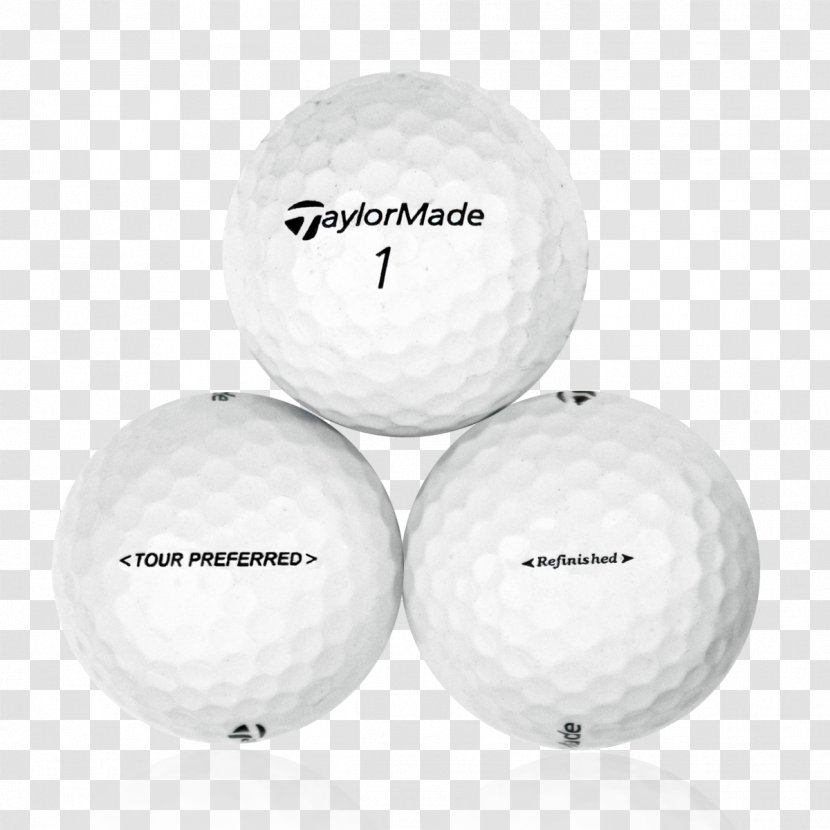 Golf Balls Clubs TaylorMade Tour Preferred X - Ball Transparent PNG