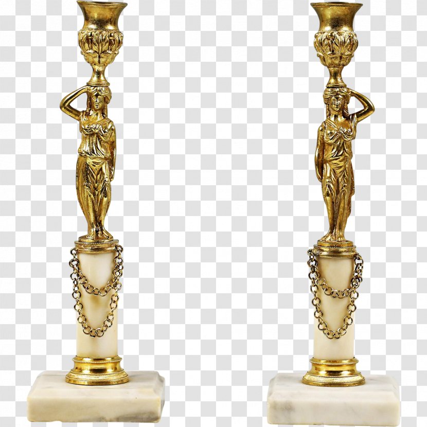Candlestick Brass Champlevé Bronze - Candelabra Transparent PNG