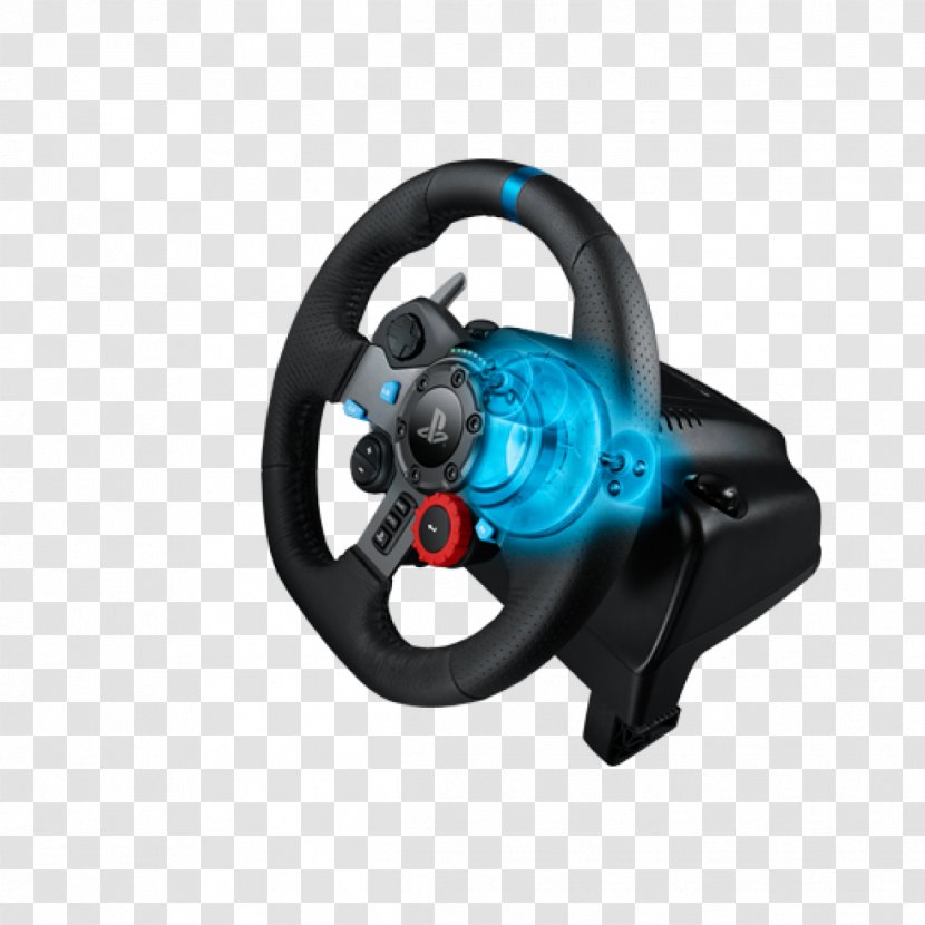 Logitech G29 PlayStation 3 Driving Force GT 4 G27 - Steering Wheel Transparent PNG