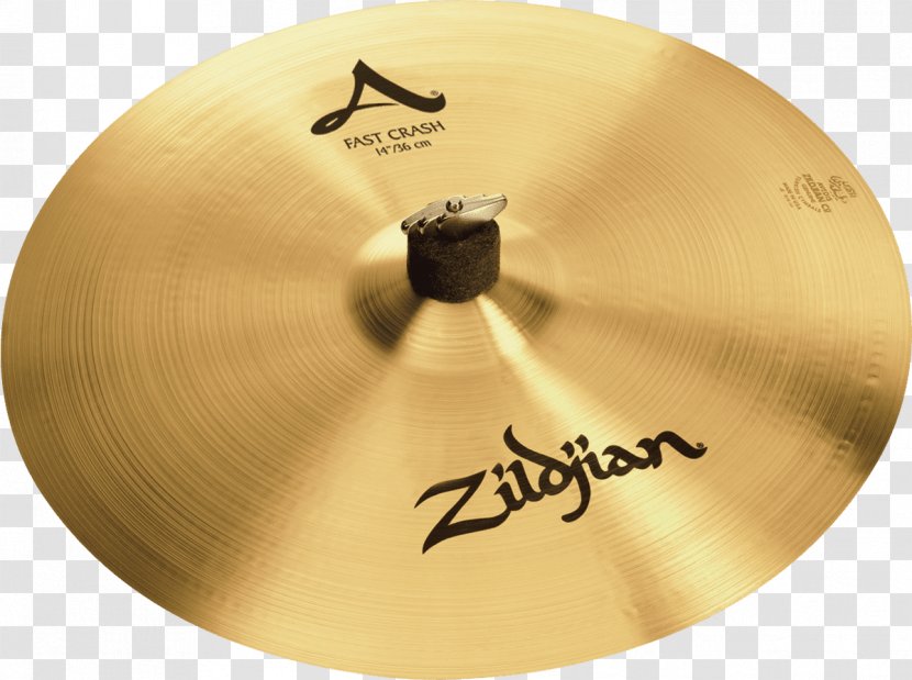 Avedis Zildjian Company Crash Cymbal Drums Pack - Cartoon Transparent PNG