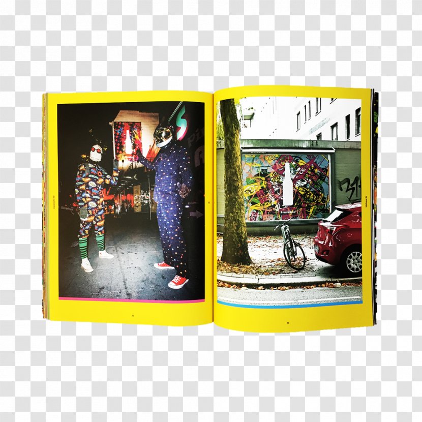 Fritz-kola Text Picture Frames Book - Yellow Transparent PNG