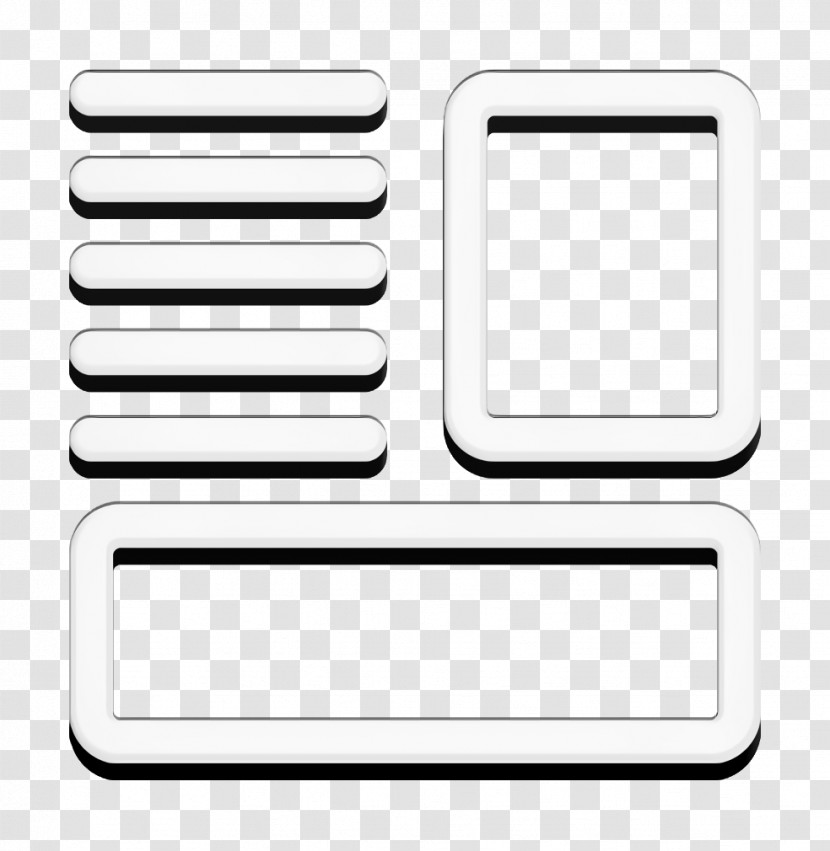 Wireframe Icon Ui Icon Transparent PNG