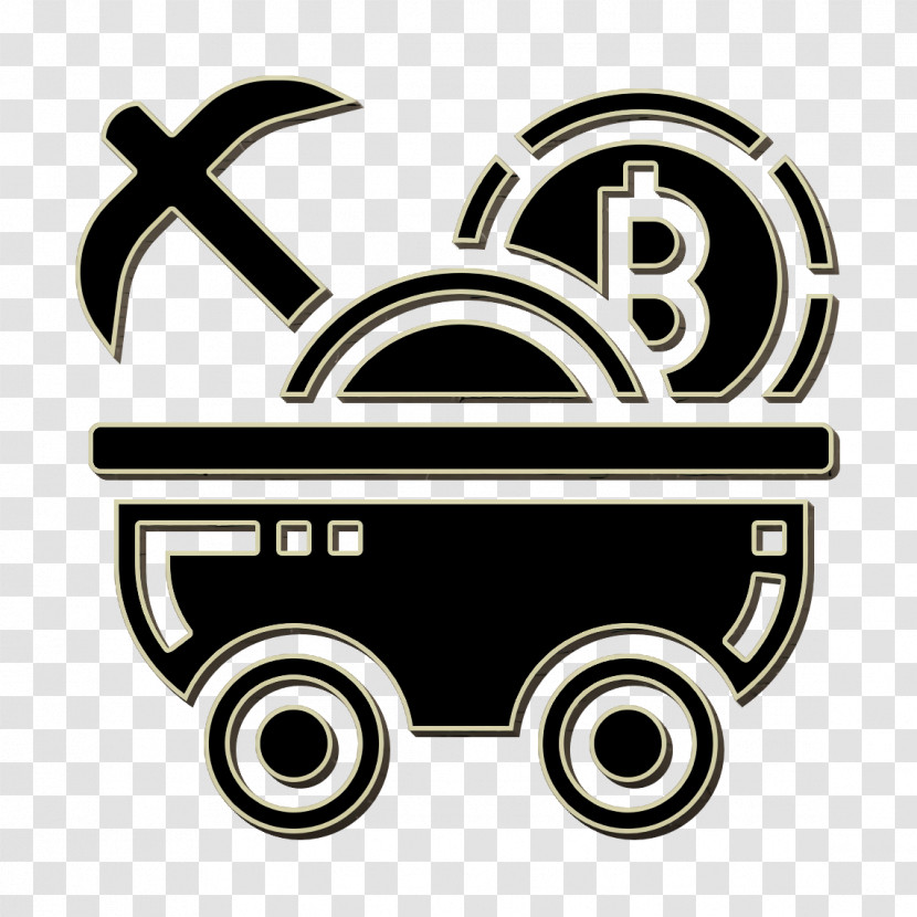 Blockchain Icon Mine Cart Icon Transparent PNG