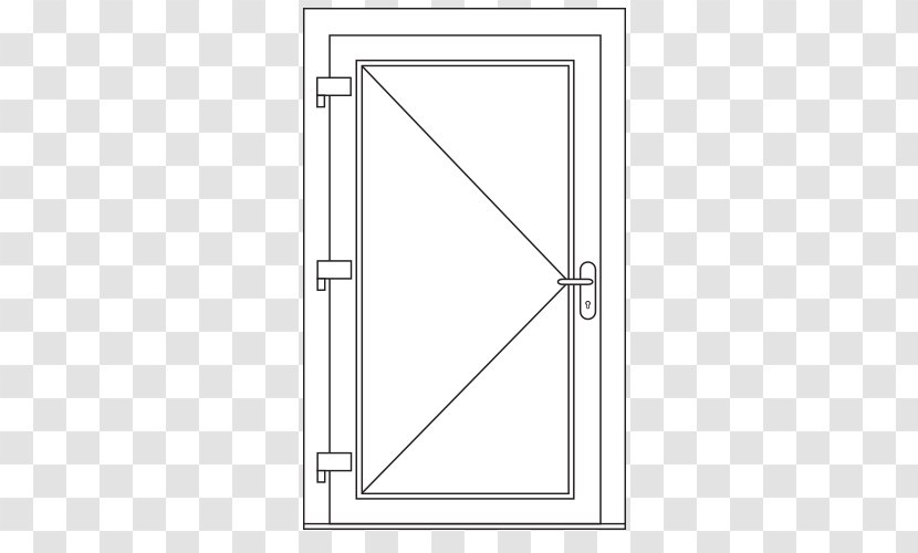 Chambranle Door Handle Window Blinds & Shades - Area Transparent PNG
