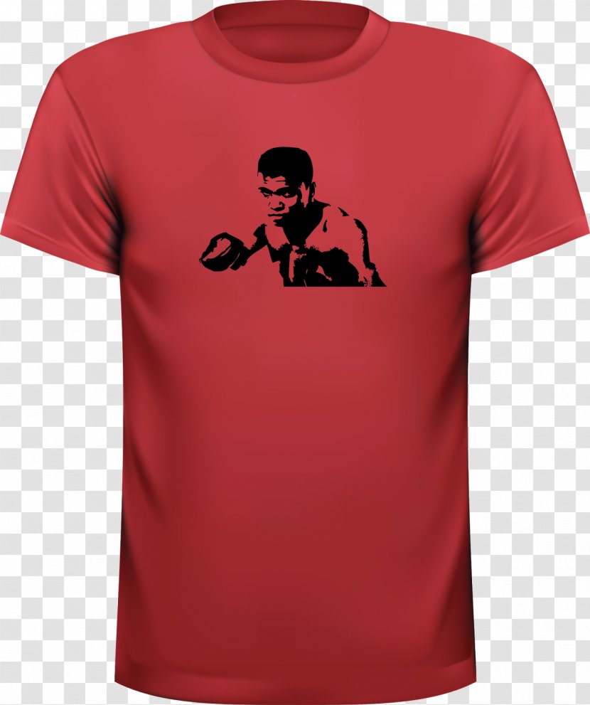 T-shirt Washington Capitals Hoodie Sleeve Adidas - Active Shirt - Mohamed Ali Transparent PNG