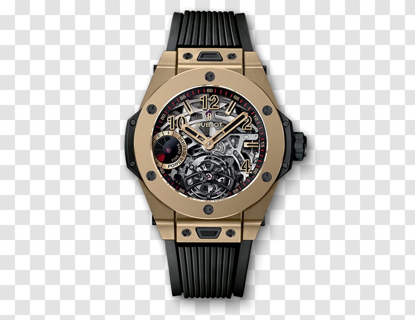 Hublot Tourbillon Watch Baselworld Power Reserve Indicator - Strap Transparent PNG