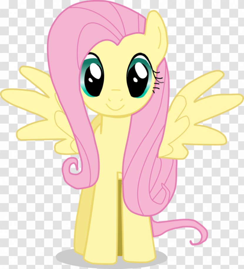 Fluttershy Pony Rarity Twilight Sparkle Applejack - Silhouette - Petals Fluttered In Front Transparent PNG