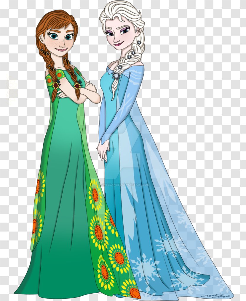 Elsa The Snow Queen Anna Disney Princess - Tree Transparent PNG