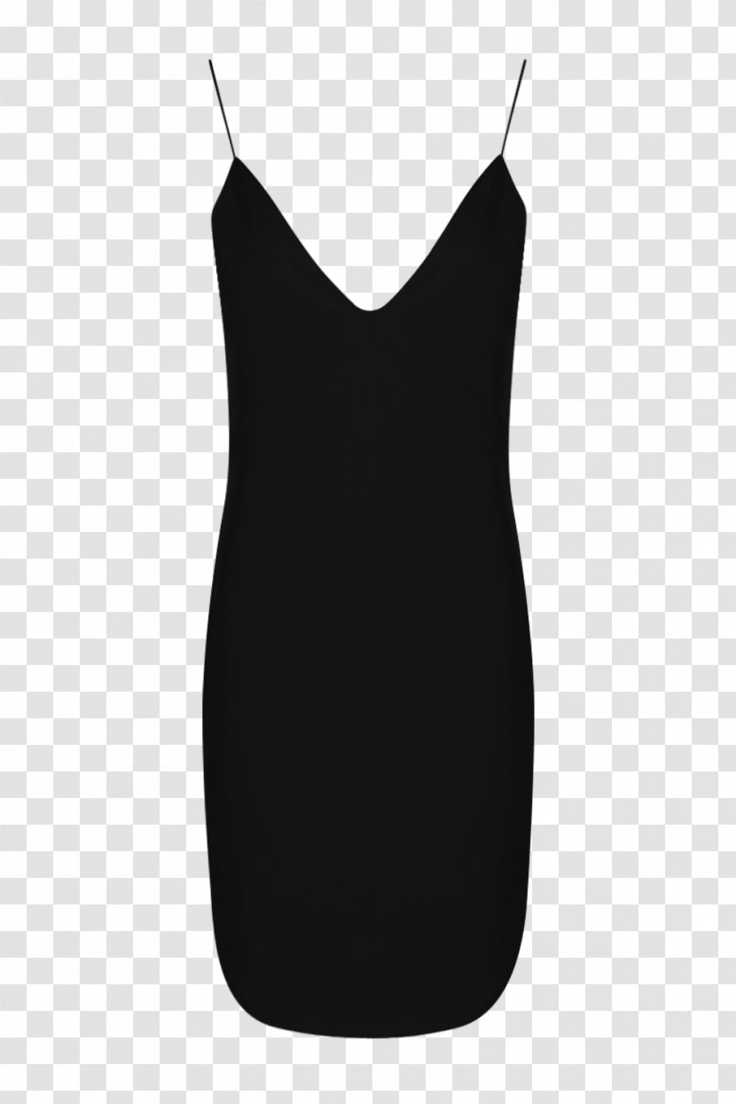 Little Black Dress T-shirt Waistcoat Top - Neck - Throwing Life Preserver Transparent PNG