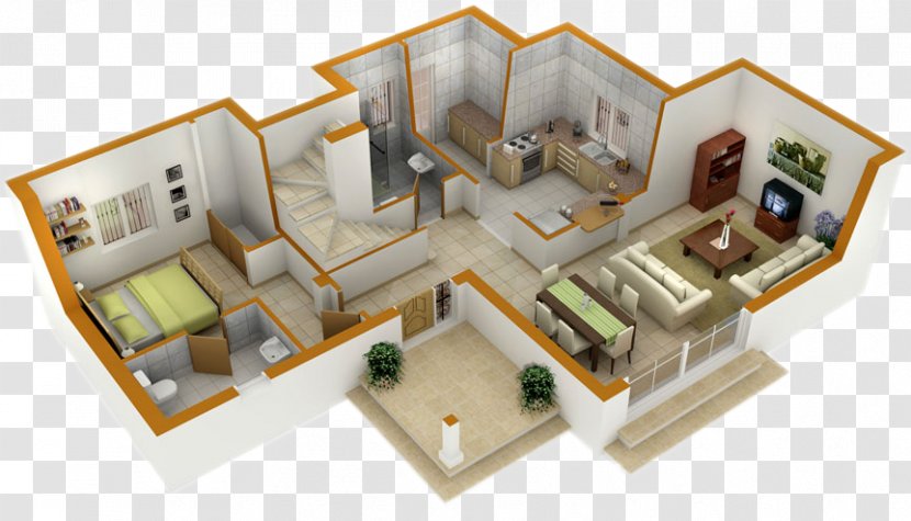 India House Plan - Architecture Transparent PNG