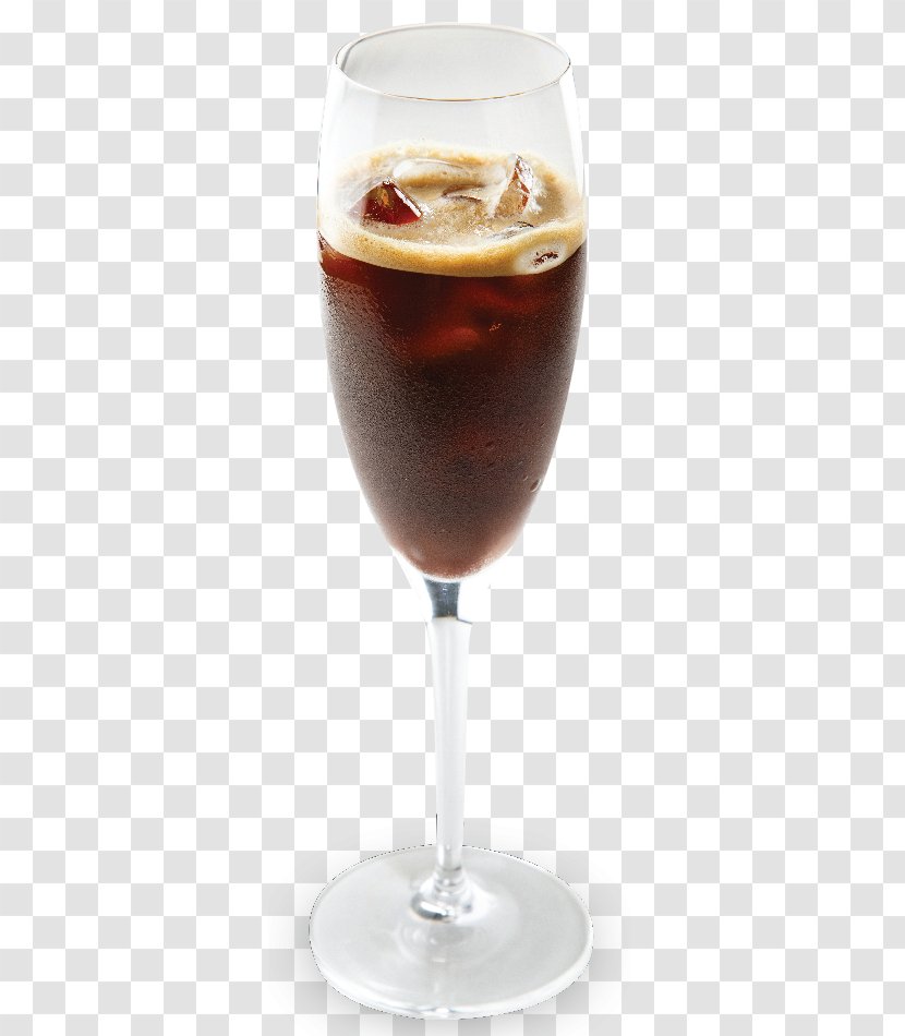 Kir Wine Cocktail Champagne Glass Liqueur - Stemware Transparent PNG