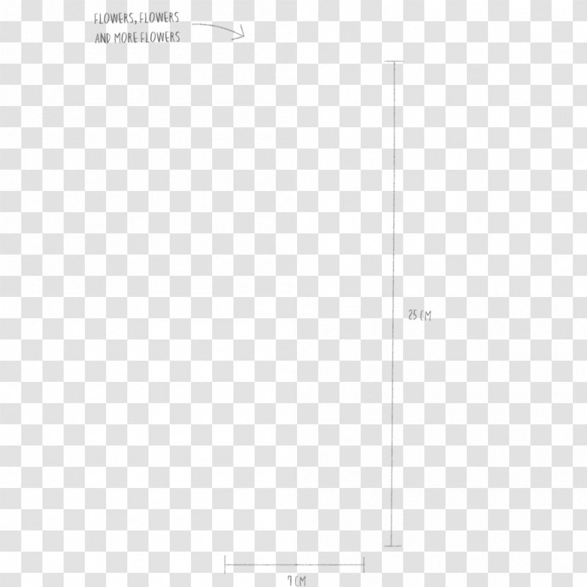 Document White Line - Tall Vase Transparent PNG