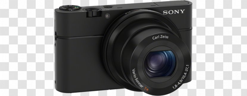 Digital SLR Sony Cyber-shot DSC-RX100 Camera Lens Point-and-shoot - Photography - Camara Fotografica Transparent PNG