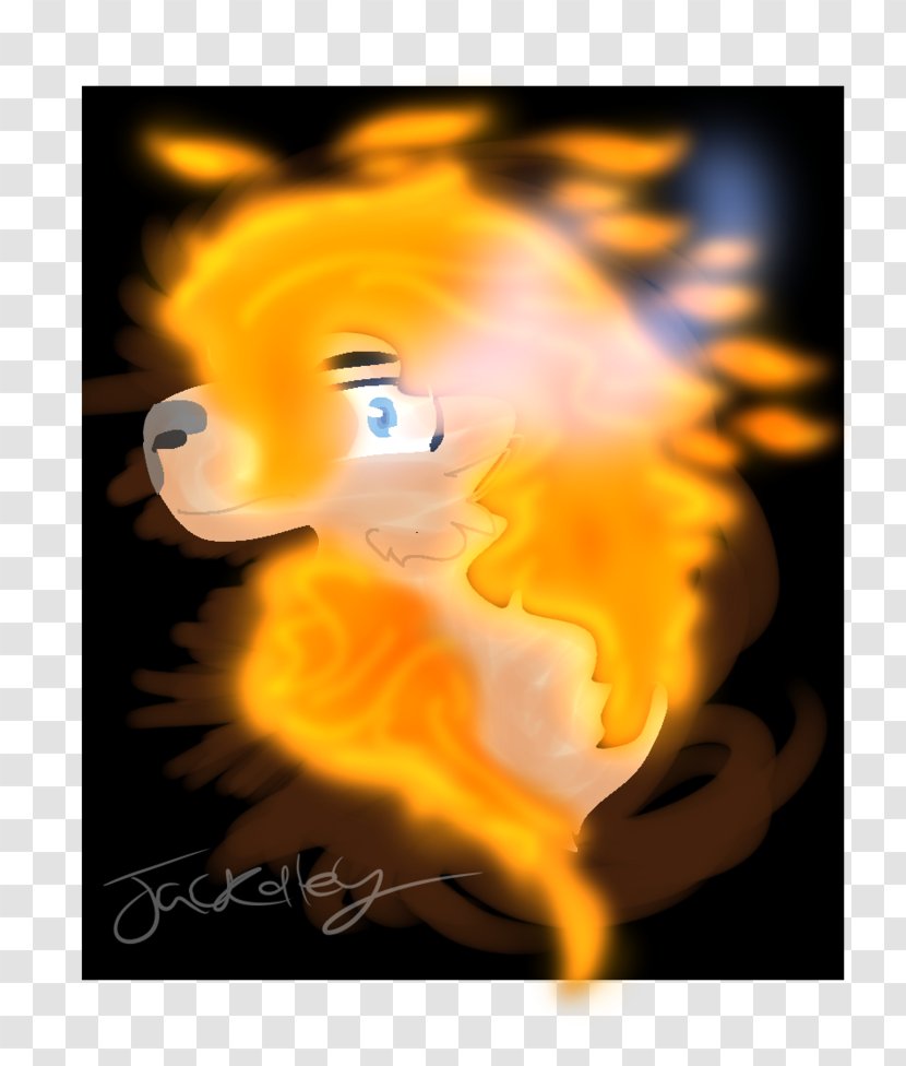 Desktop Wallpaper Cartoon Character Computer - FIRE LION Transparent PNG