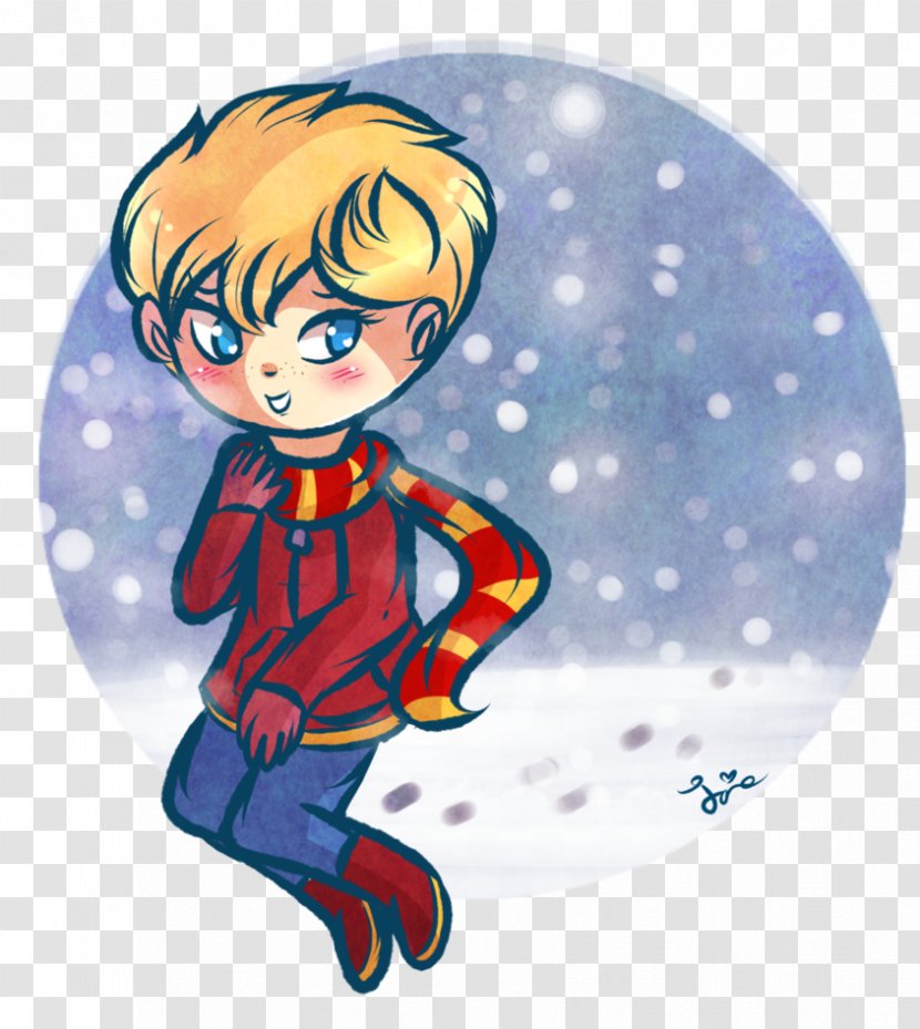 Illustration Toddler Legendary Creature Animated Cartoon - Child - Snowing Day Transparent PNG