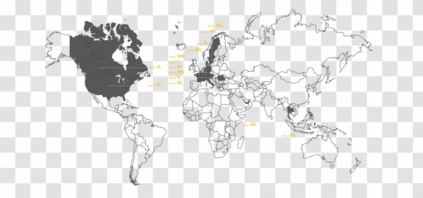 World Map United States Blank - Figure Drawing Transparent PNG