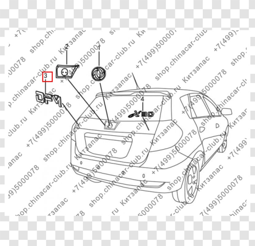 Drawing Car Point - Area - Dongfeng Fengshen Transparent PNG