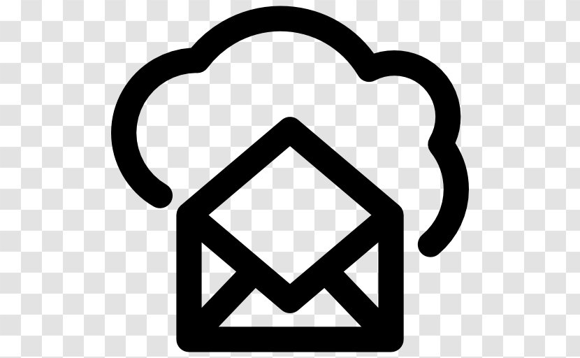 Cloud Computing Download Email - Heart - Outline Transparent PNG