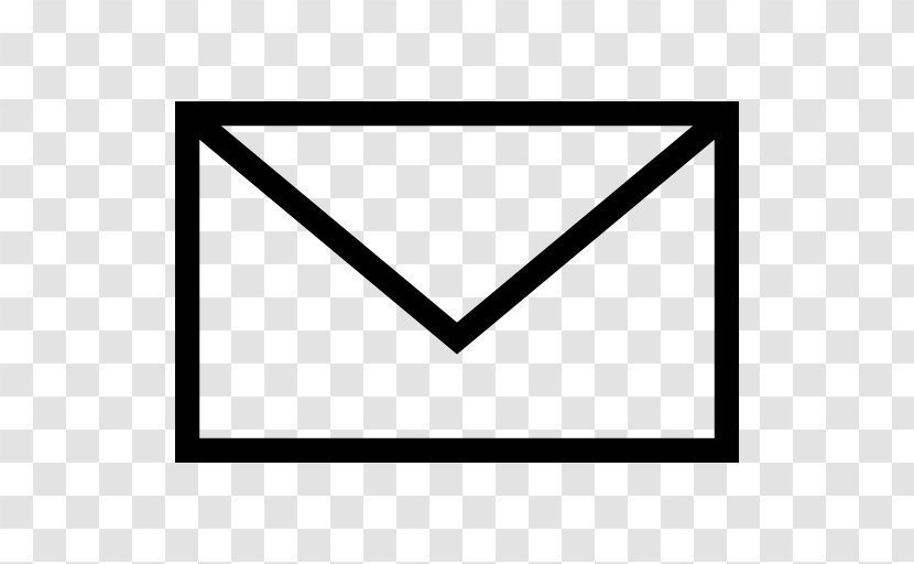 Envelope Mail Clip Art - Black Transparent PNG