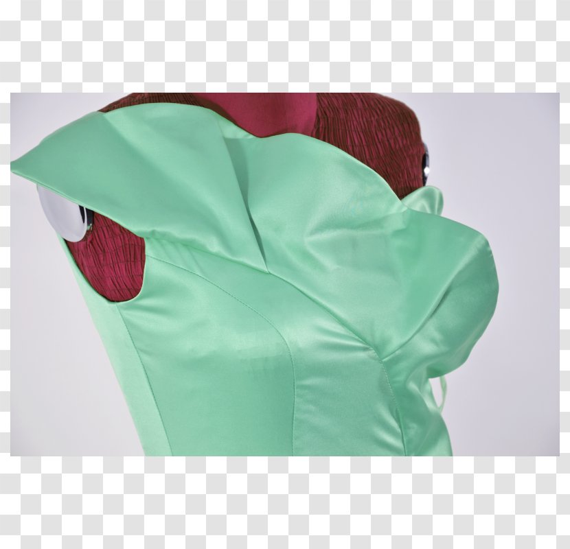 Sleeve Silk Neck - Green Transparent PNG